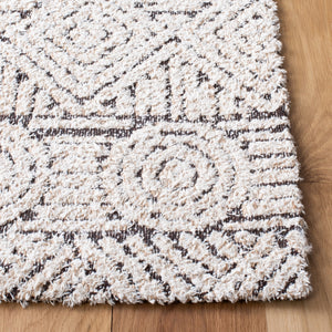 Classic Hand Woven Rug - Timeless Vintage Style with Cotton & Jute Blend for Elegant Home Decor