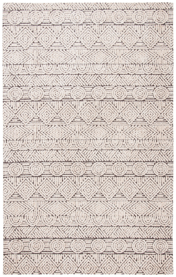 Classic Hand Woven Rug - Timeless Vintage Style with Cotton & Jute Blend for Elegant Home Decor