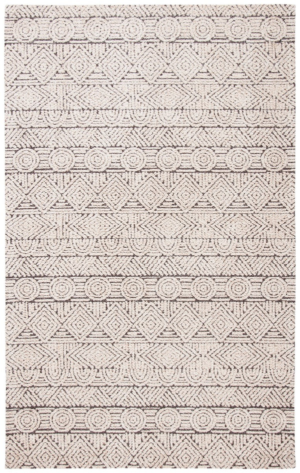 Classic Hand Woven Rug - Timeless Vintage Style with Cotton & Jute Blend for Elegant Home Decor