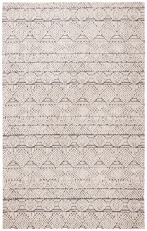 Classic Vintage 901  Hand Woven 60% Cotton, 35% Jute, 5% Polyester Rug Natural / Ivory