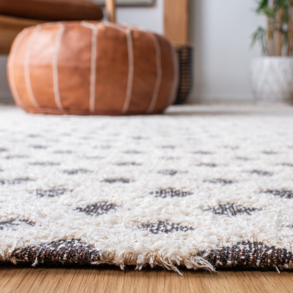 Classic Vintage Hand Woven Rug – Eco-Friendly Cotton & Jute Blend for Timeless Home Elegance