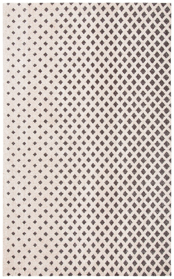 Classic Vintage 903  Hand Woven 60% Cotton, 35% Jute, 5% Polyester Rug Natural / Ivory