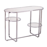 Sei Furniture Maxina Mirrored Console Table W Storage Cm1080903