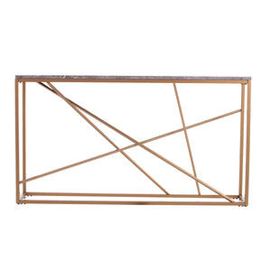 Sei Furniture Arendal Faux Marble Skinny Console Table Cm1653