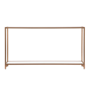 Sei Furniture Bergen Narrow Metal Console Gold Cm1656