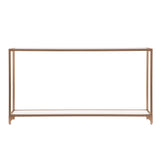 Bergen Narrow Metal Console - Gold