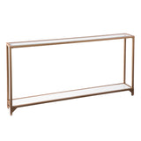 Sei Furniture Bergen Narrow Metal Console Gold Cm1656