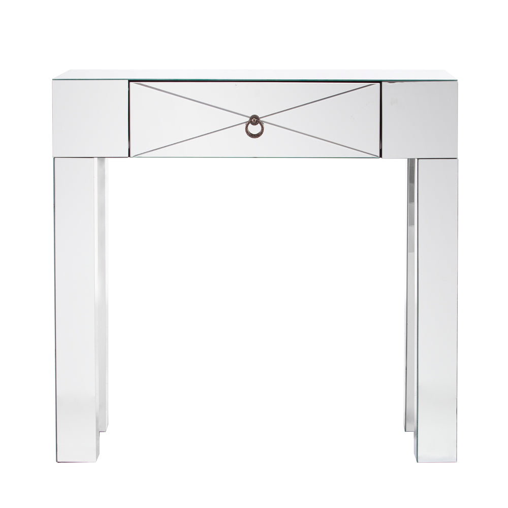 Sei Furniture Cresheim Mirrored Console W Drawer Cm2368