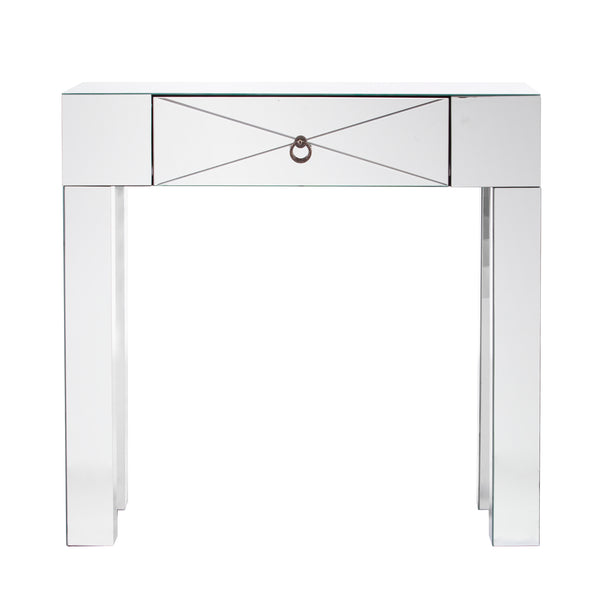 Sei Furniture Cresheim Mirrored Console W Drawer Cm2368