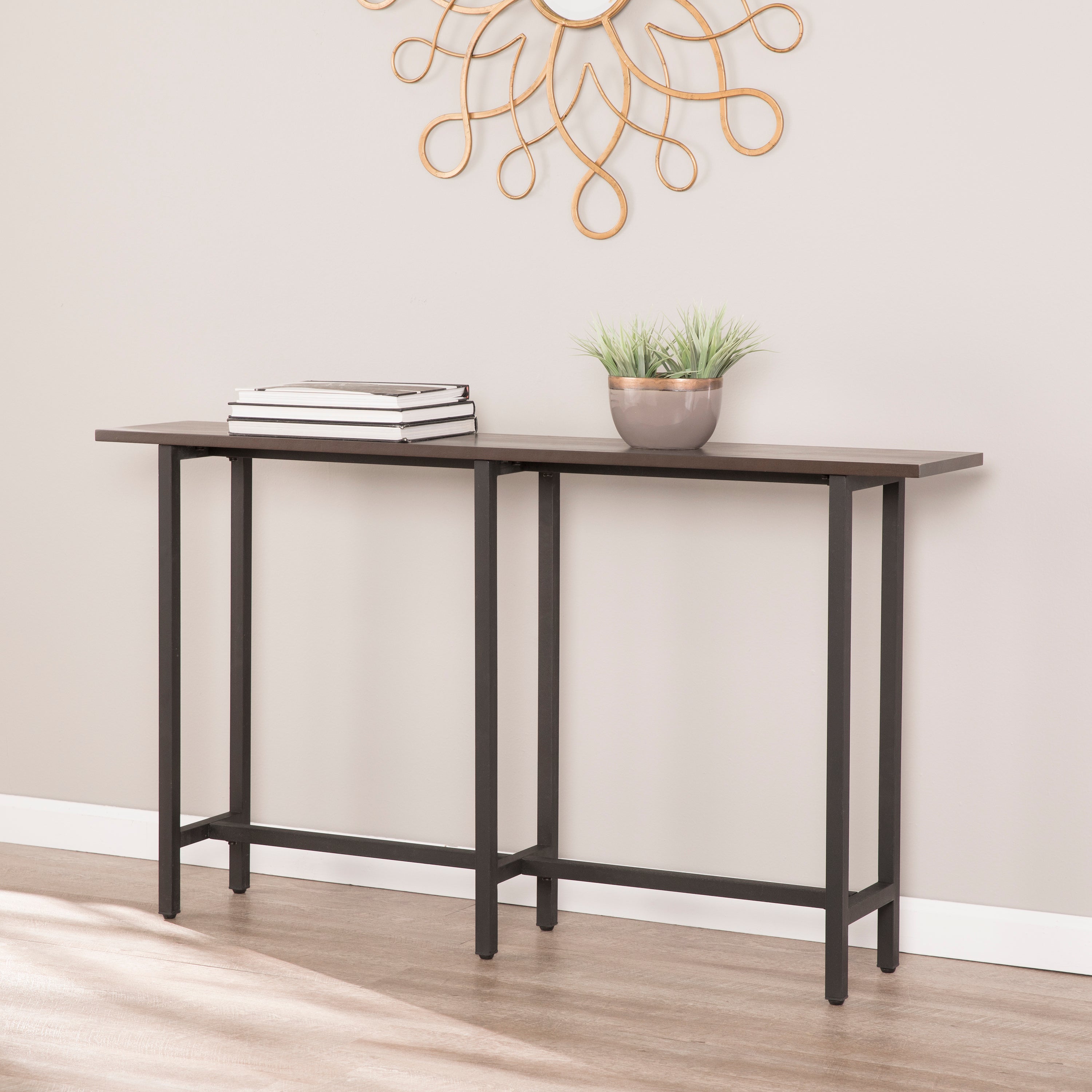 Hendry Long Narrow Console Table - Thumbnail 2