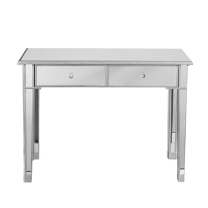 Sei Furniture Mirage Mirrored 2 Drawer Console Table Cm9163