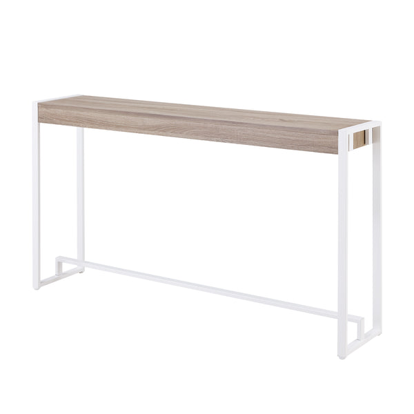 Holly Martin Macen Console Mocha Gray W White Cm9914