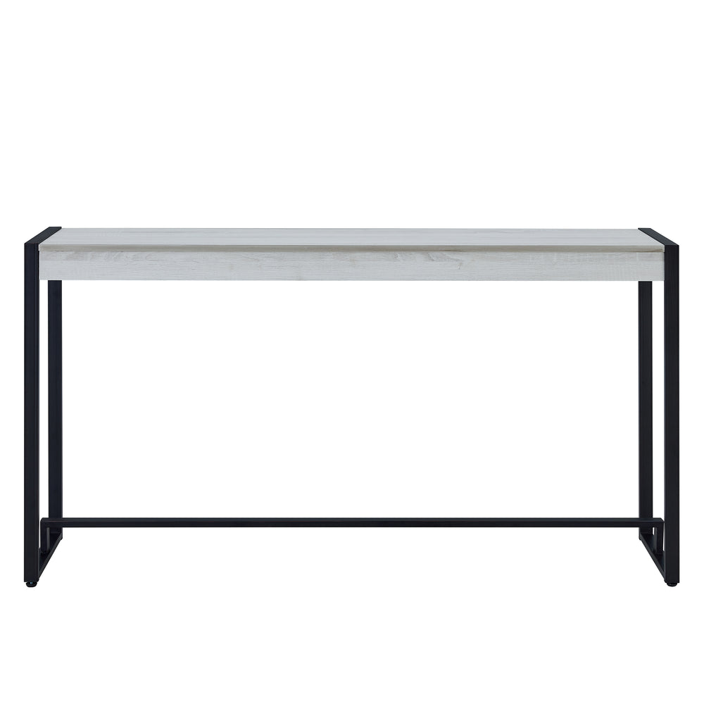 Holly Martin Macen Console Black W Distressed White Cm9915