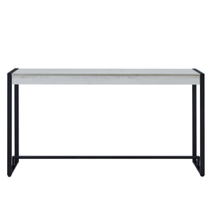 Holly Martin Macen Console Black W Distressed White Cm9915