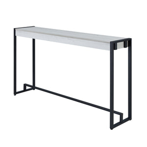 Holly Martin Macen Console Black W Distressed White Cm9915
