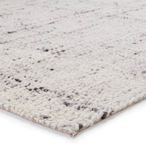 Jaipur Living Season Handmade Solid Gray/ Ivory Area Rug (12'X15')