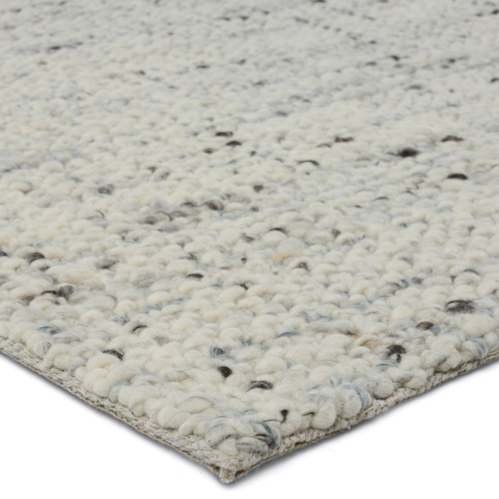 Jaipur Living Cambridge Season CMB05 Handwoven 100% Wool Solid Area Rug Cream 100% Wool RUG154624