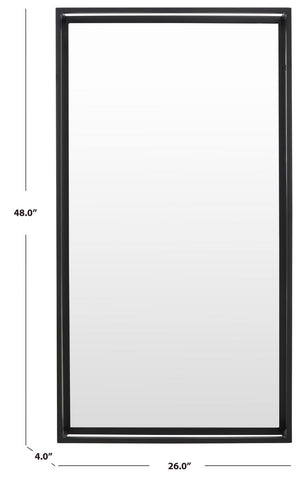 Safavieh Kallie Shadow Box Mirror Black Iron / Glass / Mdf CMI1001A
