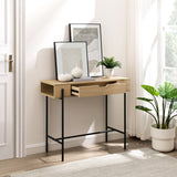 Walker Edison Cameron Contemporary/Modern Contemporary 1-Drawer Entry Table CMRL3KCO