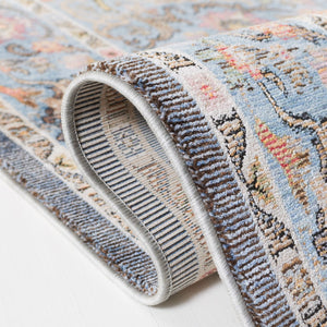 Safavieh Crimson 224 Power Loomed 90% Space Dyed Polyester/10% Shrink Polyester Rug CMS224M-9