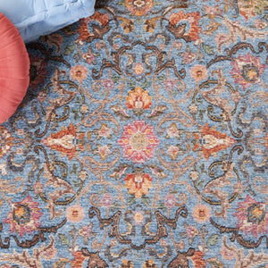 Safavieh Crimson 224 Power Loomed 90% Space Dyed Polyester/10% Shrink Polyester Rug CMS224M-9