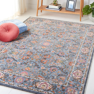 Safavieh Crimson 224 Power Loomed 90% Space Dyed Polyester/10% Shrink Polyester Rug CMS224M-9