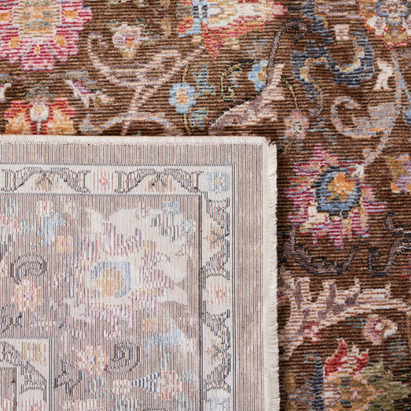 Safavieh Crimson 224 Power Loomed 90% Space Dyed Polyester/10% Shrink Polyester Rug CMS224T-9