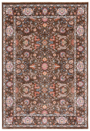 Safavieh Crimson 224 Power Loomed 90% Space Dyed Polyester/10% Shrink Polyester Rug CMS224T-9