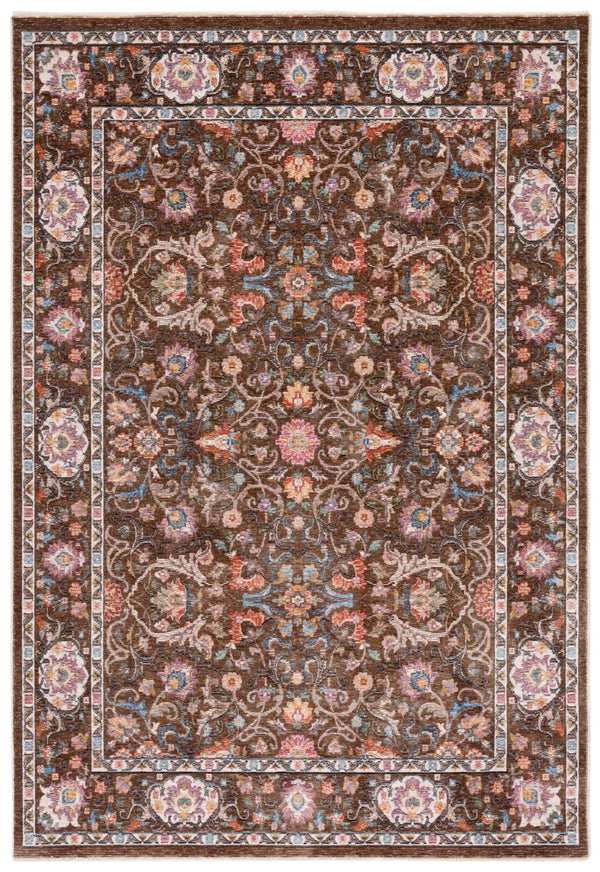 Safavieh Crimson 224 Power Loomed 90% Space Dyed Polyester/10% Shrink Polyester Rug CMS224T-9