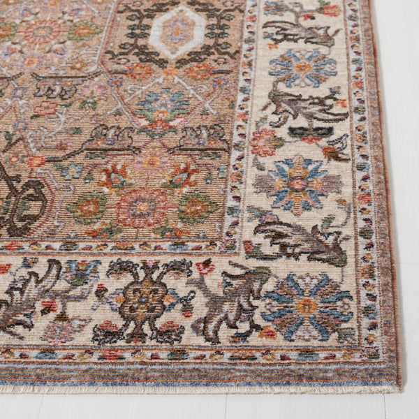 Safavieh Crimson 242 Power Loomed 90% Space Dyed Polyester/10% Shrink Polyester Rug CMS242B-9