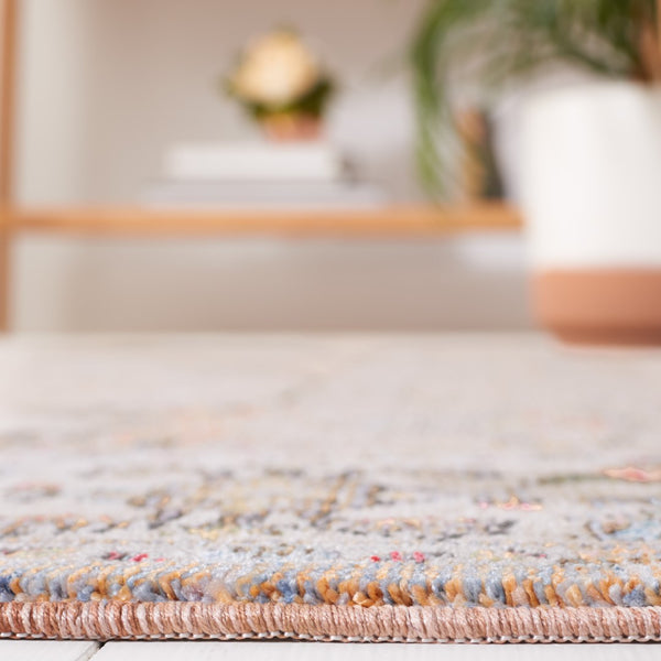 Safavieh Crimson 242 Power Loomed 90% Space Dyed Polyester/10% Shrink Polyester Rug CMS242B-9