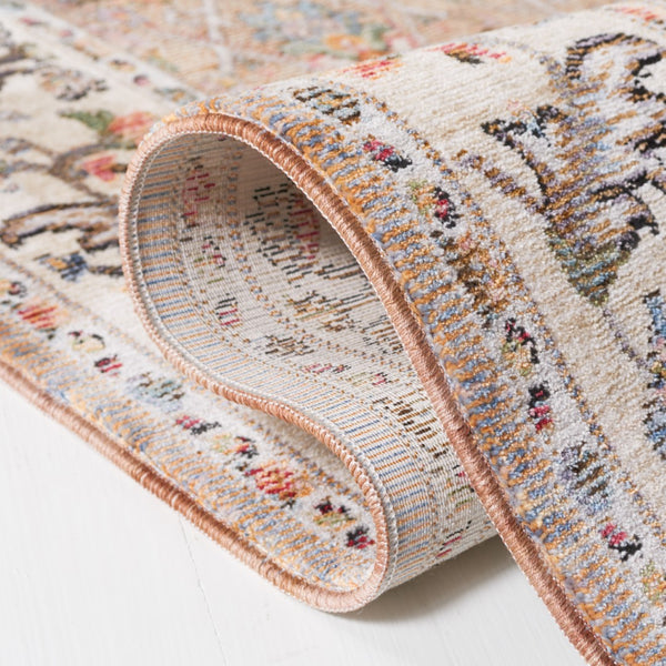 Safavieh Crimson 242 Power Loomed 90% Space Dyed Polyester/10% Shrink Polyester Rug CMS242B-9