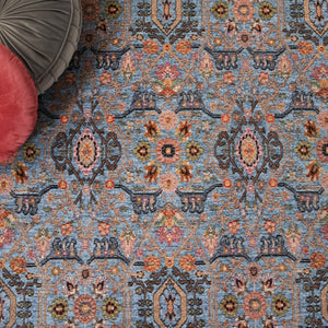 Safavieh Crimson 242 Power Loomed 90% Space Dyed Polyester/10% Shrink Polyester Rug CMS242M-9