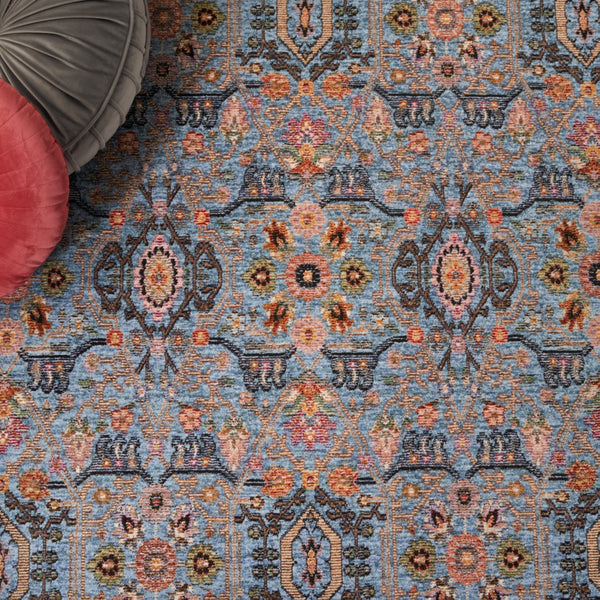 Safavieh Crimson 242 Power Loomed 90% Space Dyed Polyester/10% Shrink Polyester Rug CMS242M-9