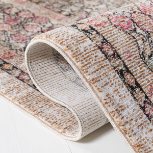 Safavieh Crimson 272 Power Loomed 90% Space Dyed Polyester/10% Shrink Polyester Rug CMS272B-9