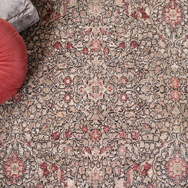 Safavieh Crimson 272 Power Loomed 90% Space Dyed Polyester/10% Shrink Polyester Rug CMS272B-9