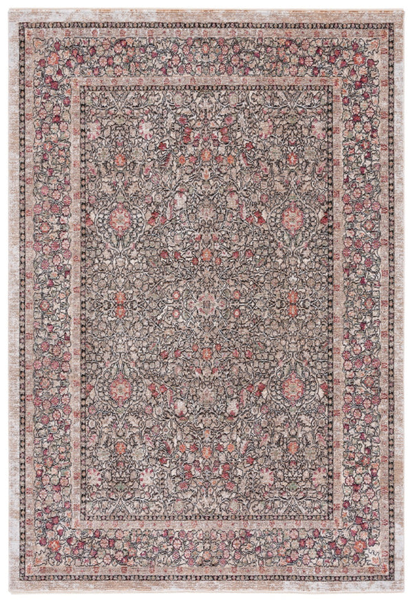 Safavieh Crimson 272 Power Loomed 90% Space Dyed Polyester/10% Shrink Polyester Rug CMS272B-9