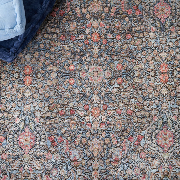 Safavieh Crimson 272 Power Loomed 90% Space Dyed Polyester/10% Shrink Polyester Rug CMS272M-9