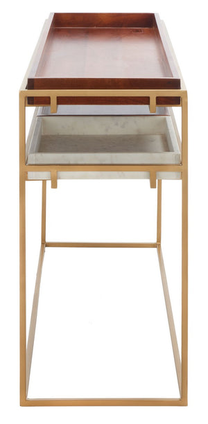Safavieh Akari Marble Console Table CNS3700A