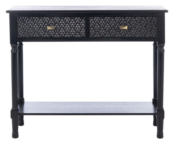 Safavieh Halton 2Drw Console Table CNS5718B