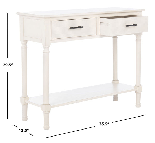 Safavieh Ryder 2Drw Console Table CNS5719A