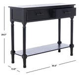 Safavieh Ryder 2Drw Console Table CNS5719B