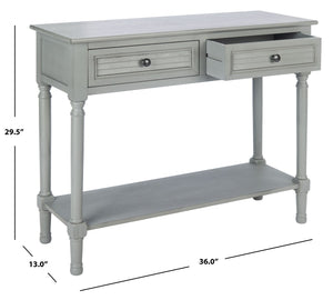 Safavieh Tate 2Drw Console Table CNS5720C