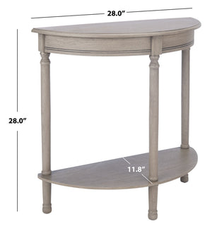Safavieh Tinsley Half Round Console Table CNS5723A
