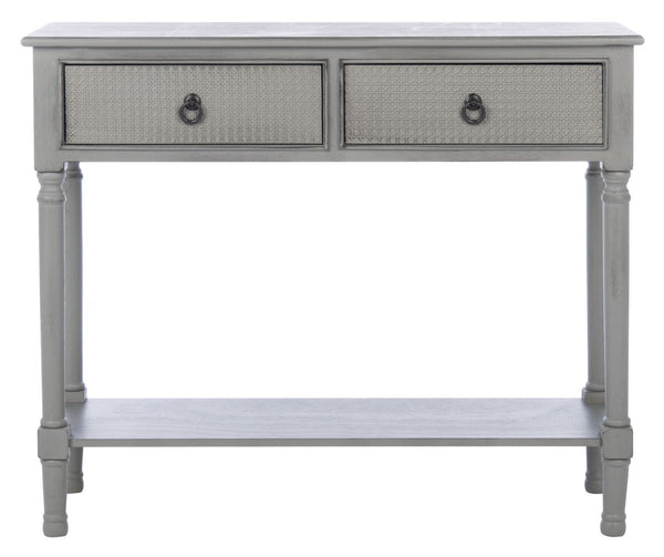 Safavieh Haines 2Drw Console Table CNS5727B