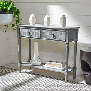 Safavieh Haines 2Drw Console Table CNS5727B