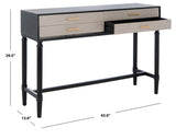 Safavieh Estella 4Drw Console Table CNS5732B