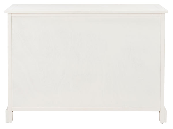 Landers 2 Door Console with Removable Baskets - Stylish Storage Solution for Entryway or Living Room