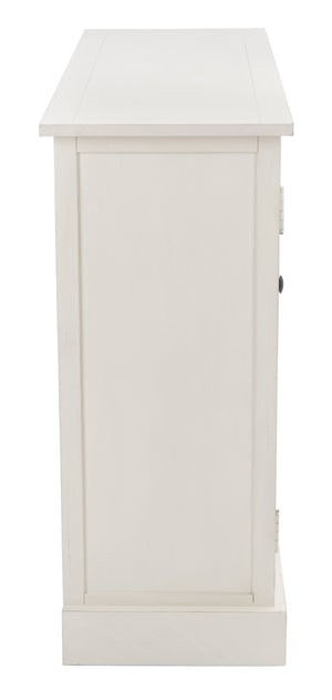 Landers 2 Door Console with Removable Baskets - Stylish Storage Solution for Entryway or Living Room