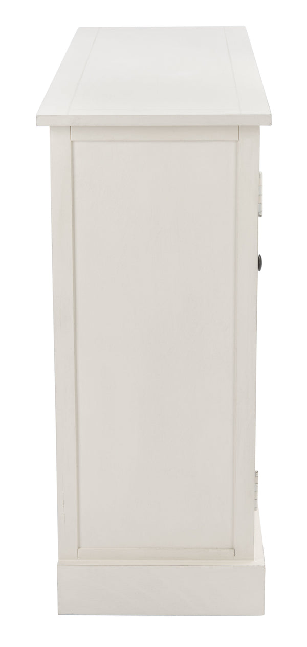 Landers 2 Door Console with Removable Baskets - Stylish Storage Solution for Entryway or Living Room